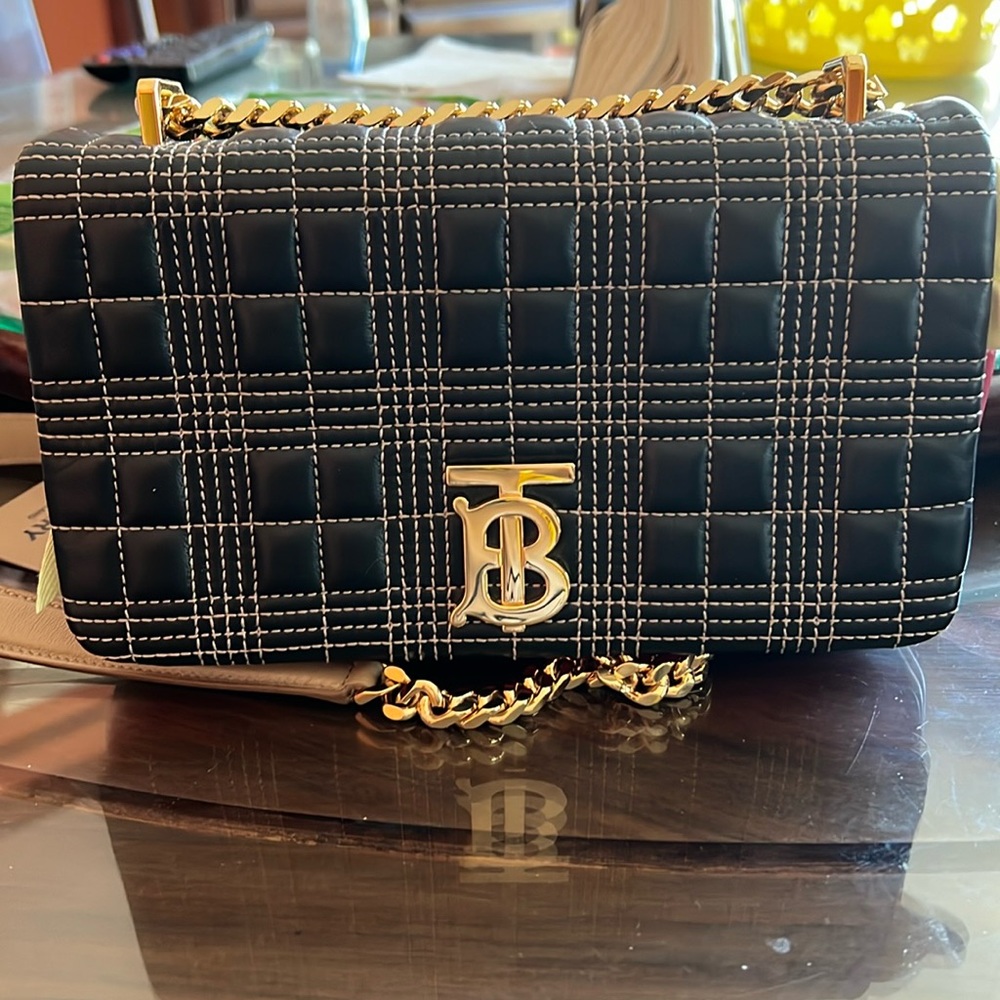 New Burberry cross body bag